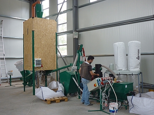 Линия гранулирования соломы MGL 100