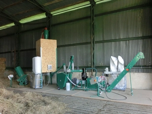 Линия гранулирования соломы MGL 100